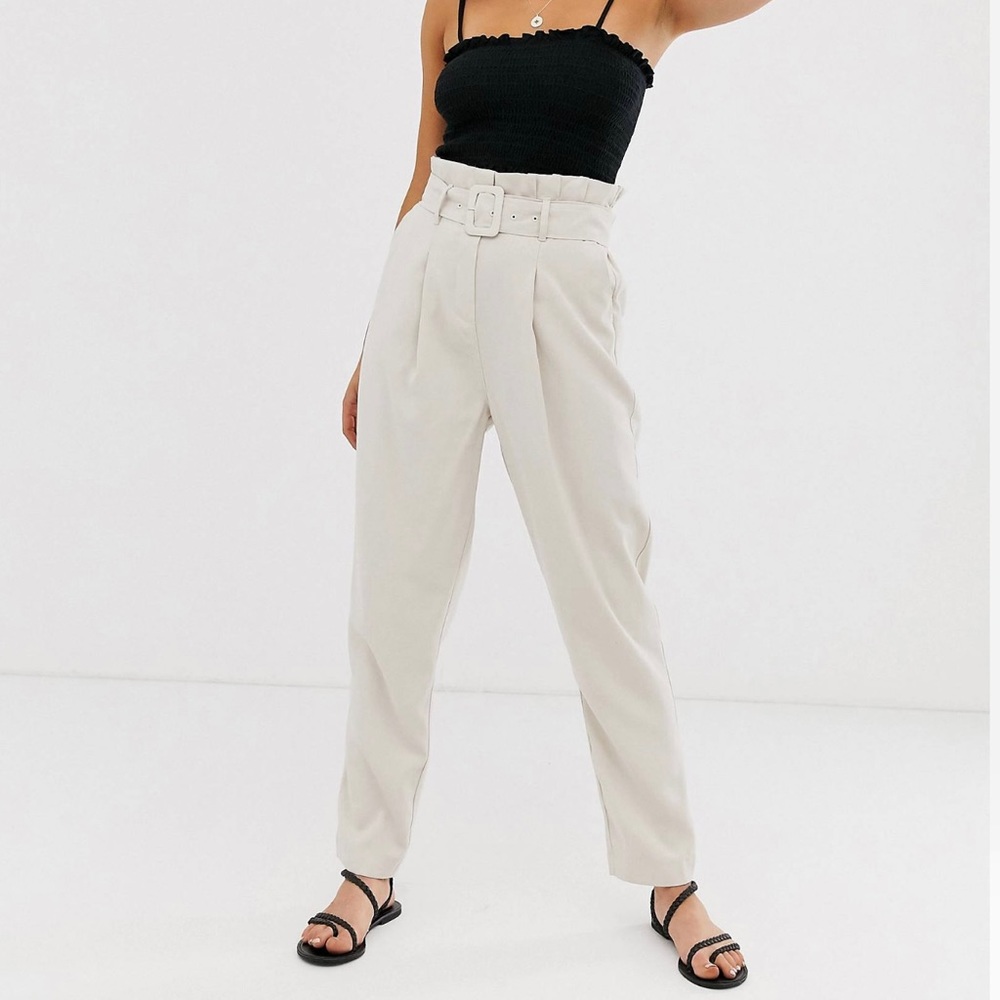 ASOS paper bag pants
